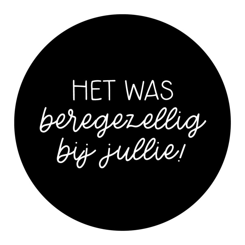 traktatie sticker beregezellig jullie