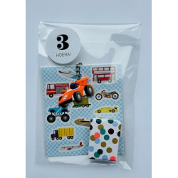 traktatie auto sleutelhanger