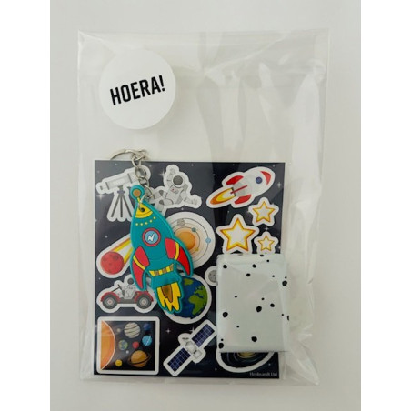 traktatie ruimtevaart sleutelhanger