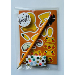 pokemon traktatie puzzelstickers