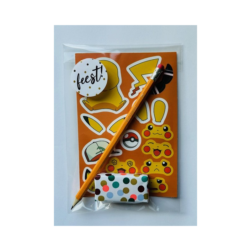 pokemon traktatie puzzelstickers