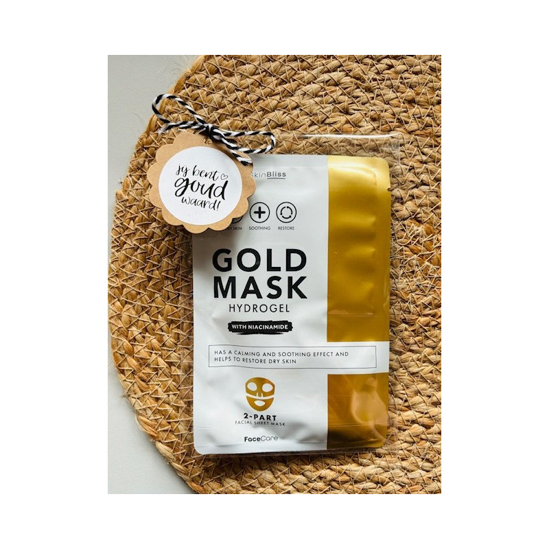gezichtsmasker goud