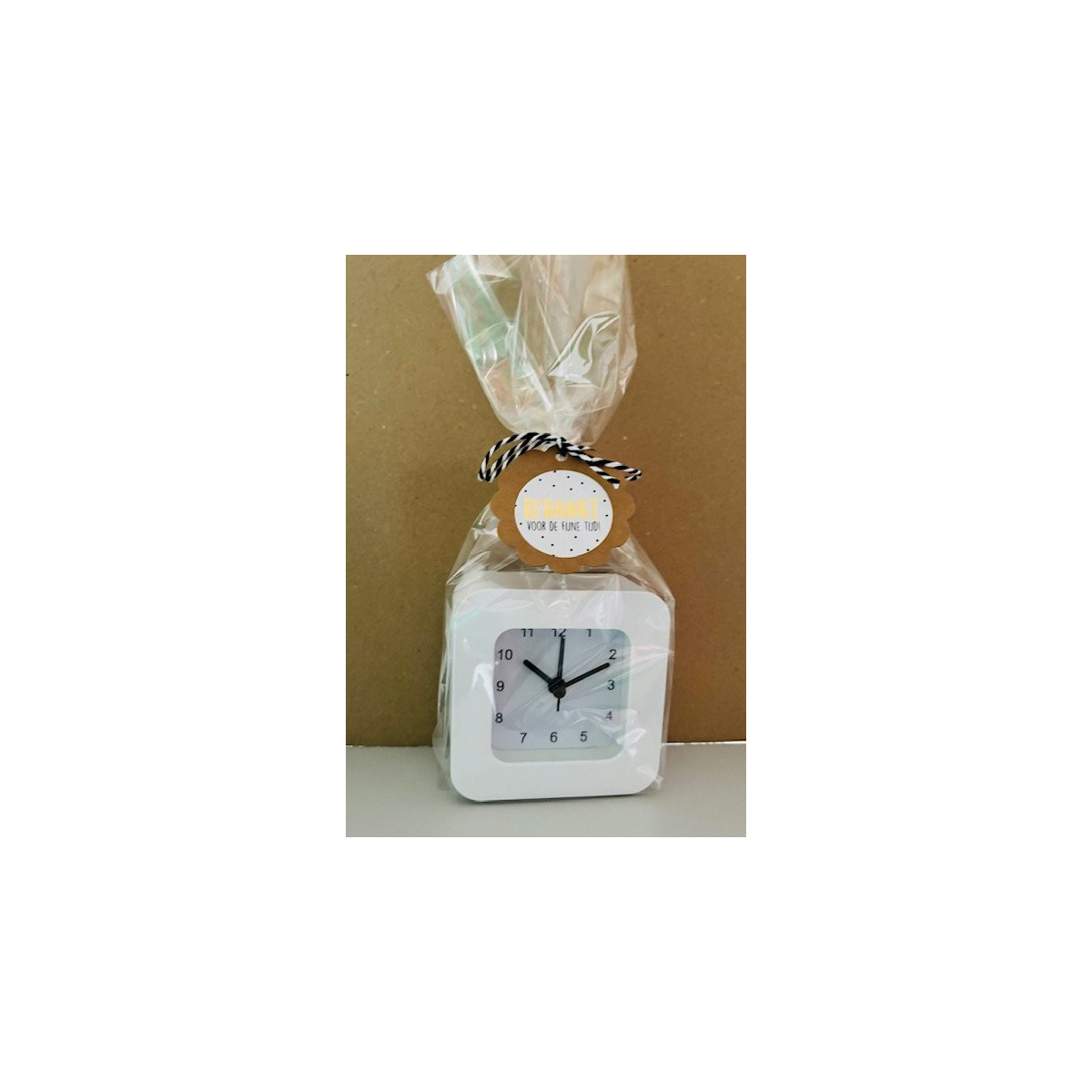 kadosetje klokje wit