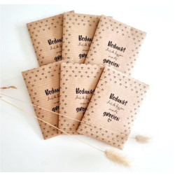 zomerbloemen bedankt groeien