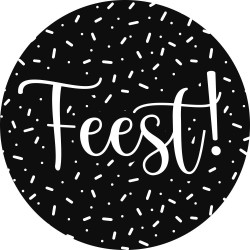 sticker feest sprinkles