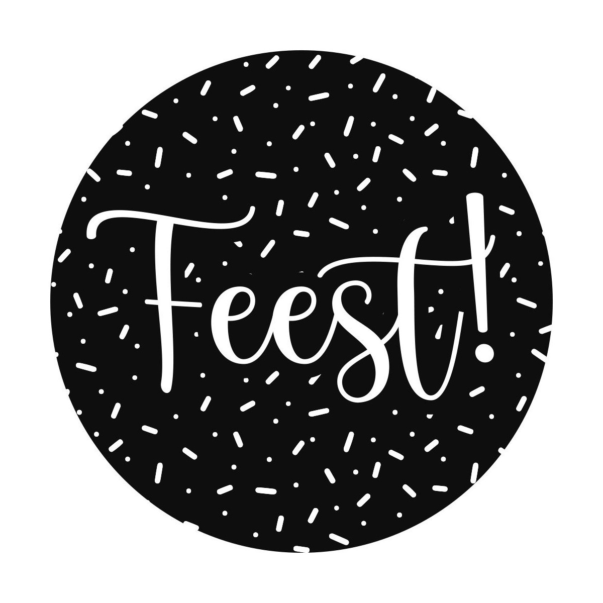 sticker feest sprinkles