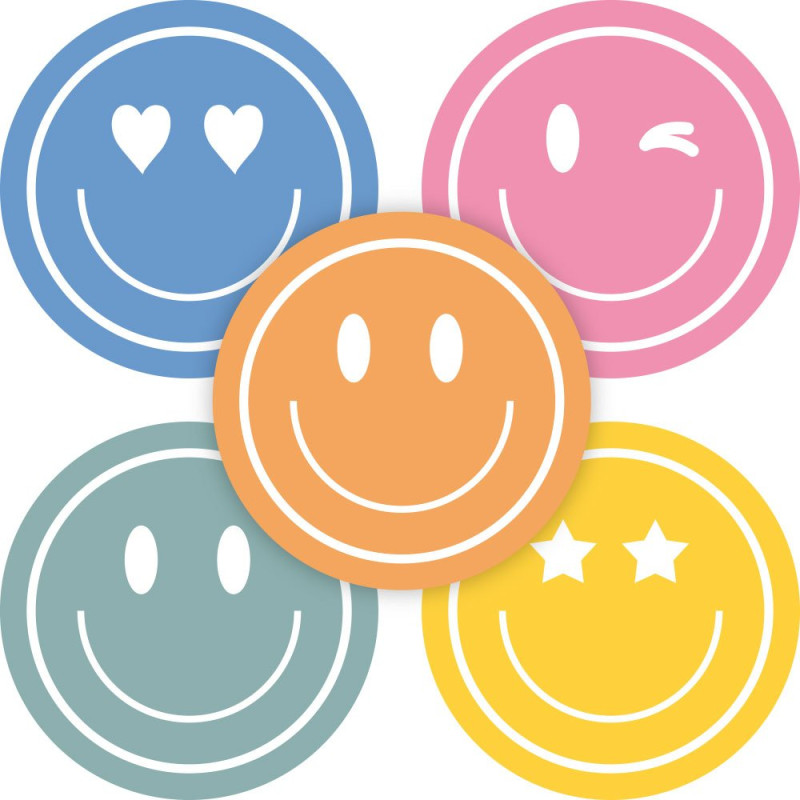 Stickermix happy smileys