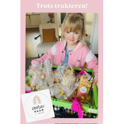 gepersonaliseerde stickervel regenboog