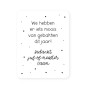 sticker moois gebakken gepersonaliseerd wit