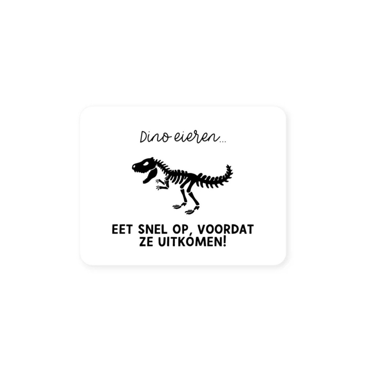 sticker dino eieren