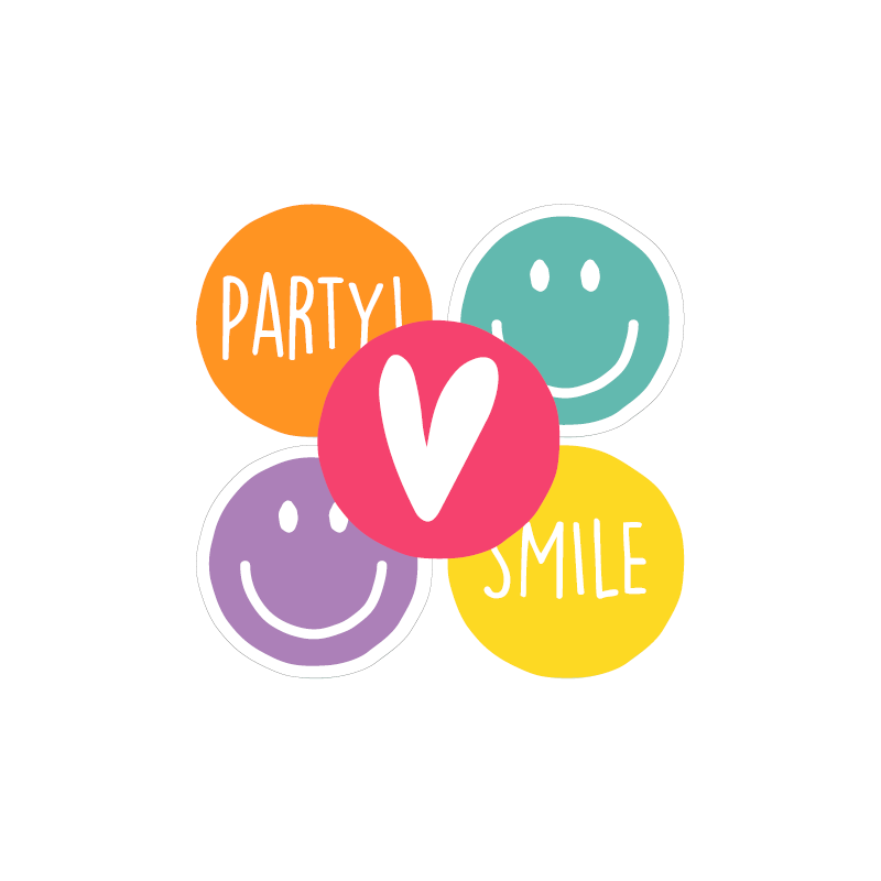 stickermix smile party