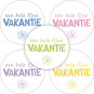 stickermix vakantie wit