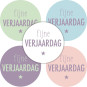 stickermix pastel fijne verjaardag