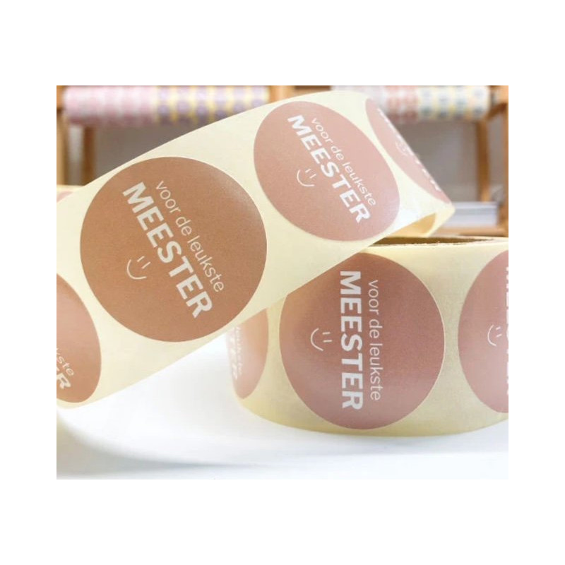 sticker leukste meester smiley