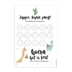 aftelkalender dino verjaardag