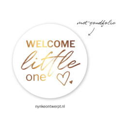sticker welcome little one