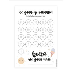 aftelkalender vakantie