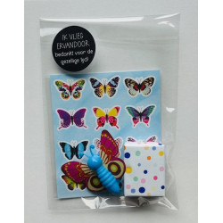 traktatie vlinder afschiet