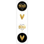 stickermix goud waard hartjes