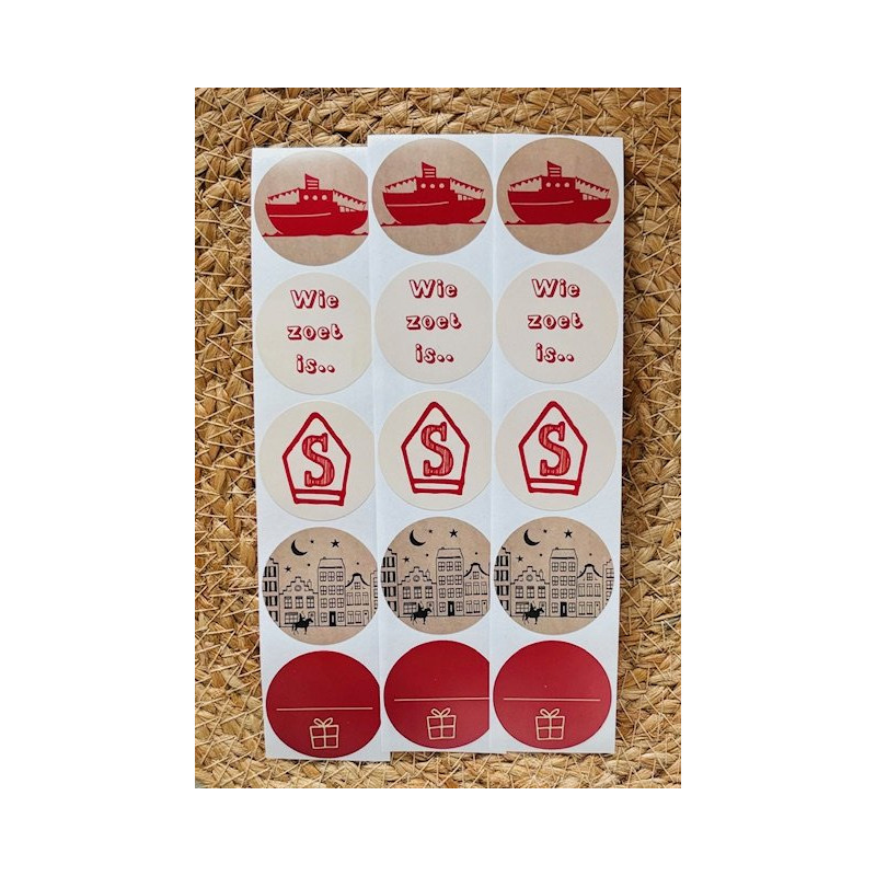 stickermix bordeaux zoet