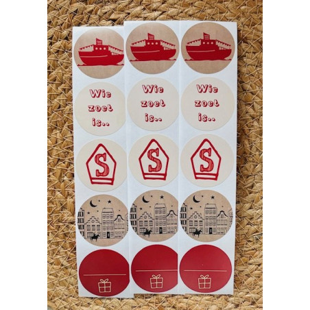 stickermix bordeaux zoet