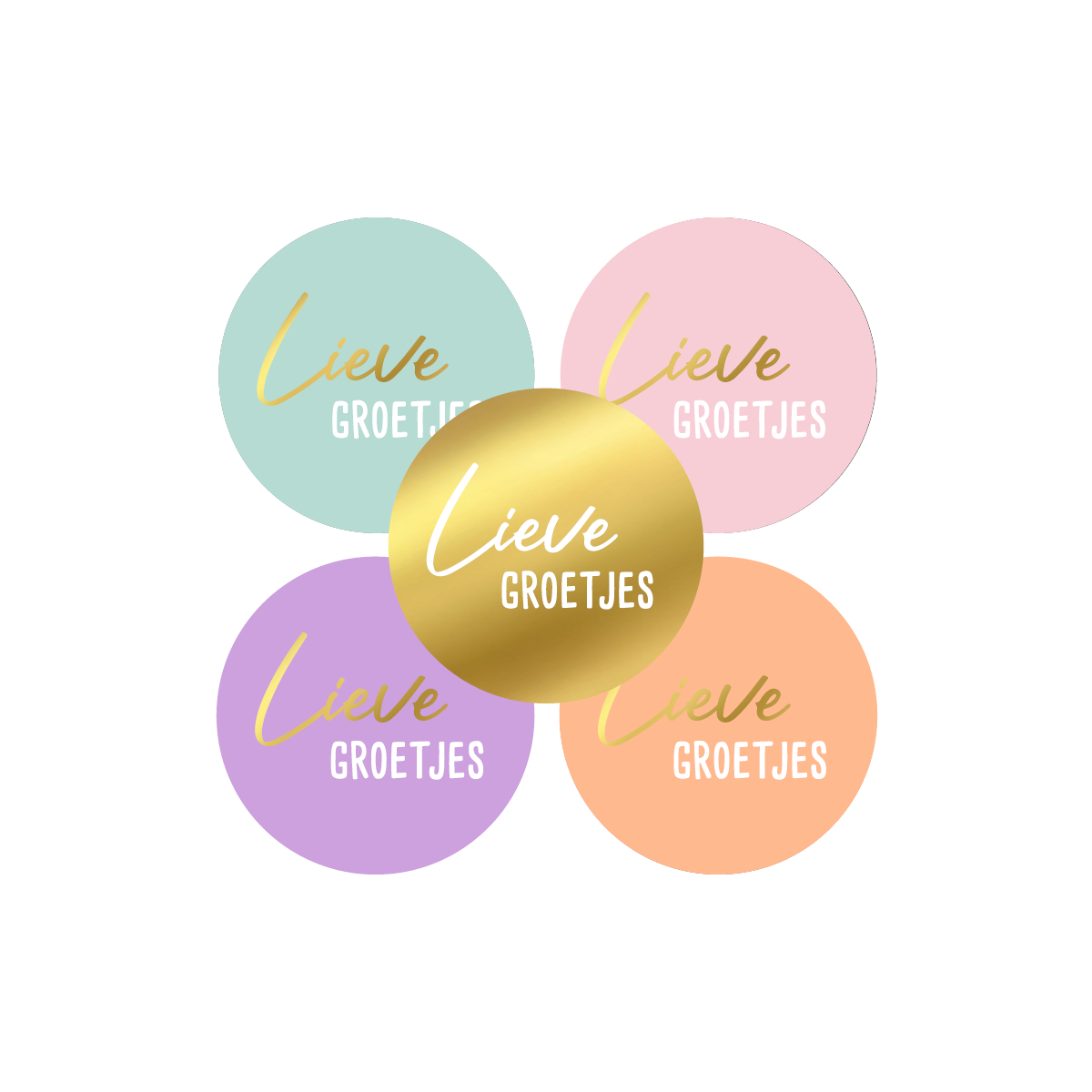 stickermix lieve groetjes