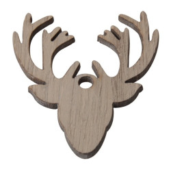 houten rendier naturel