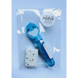 traktatie dolfijn bellenblaas