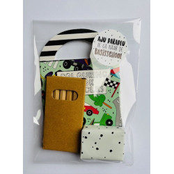 traktatie voertuigen kleurboekje