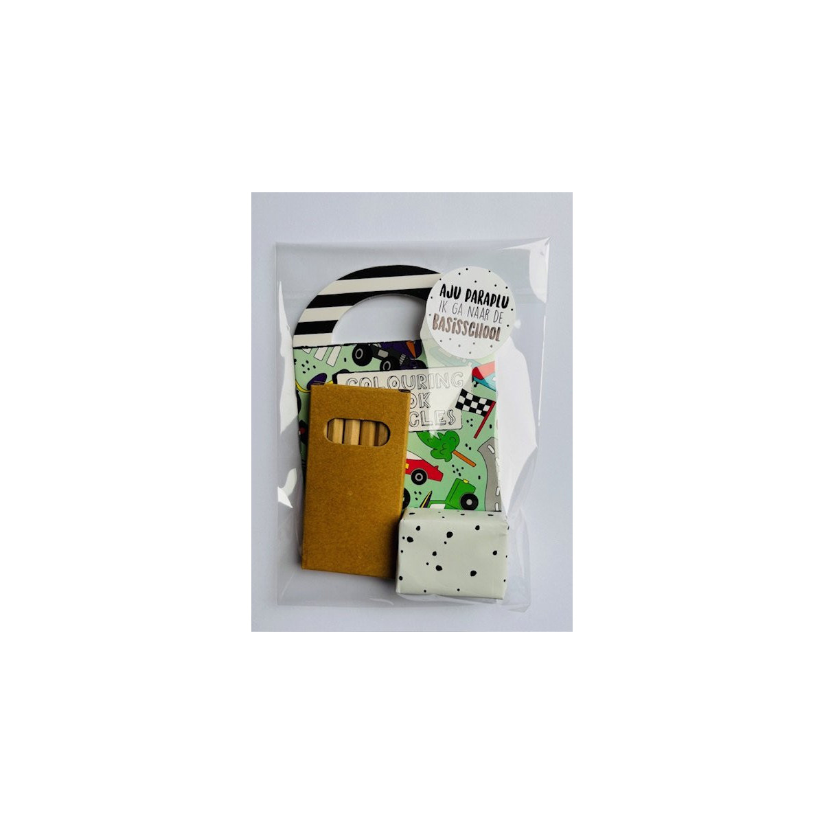 traktatie voertuigen kleurboekje