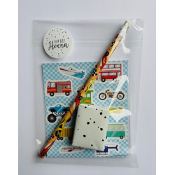 traktatie voertuigen stickers