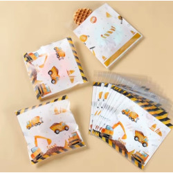 traktatiezakje bouwvoertuigen