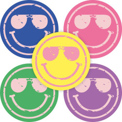 stickermix summer smileys