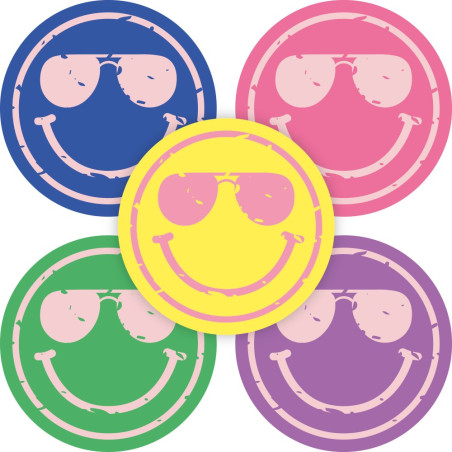 stickermix summer smileys