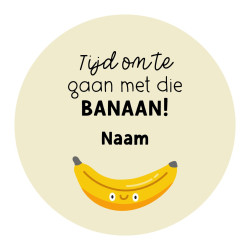 gepersonaliseerd banaan
