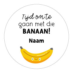 gepersonaliseerd banaan