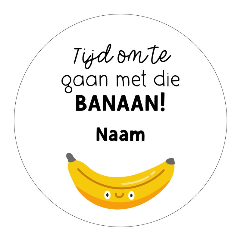 gepersonaliseerd banaan