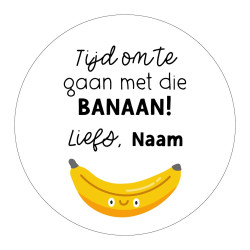 gepersonaliseerd banaan