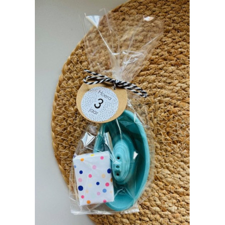 traktatie bootje pastel