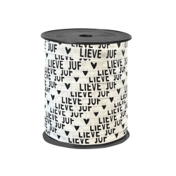 lint lieve juf zwart wit