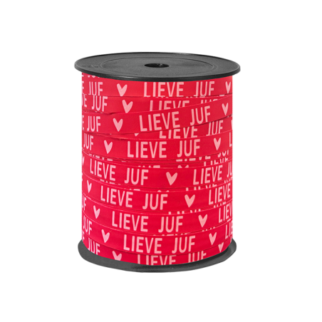 lint lieve juf rood