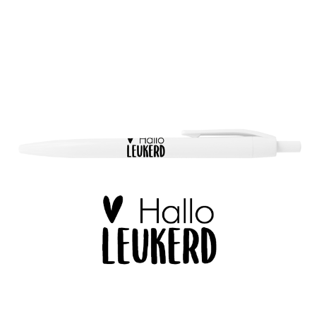 pen hallo leukerd