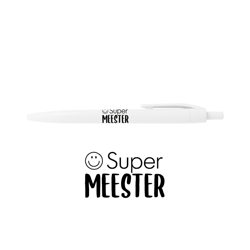 pen super meester smiley