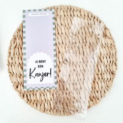 feestzakje jij bent een kanjer