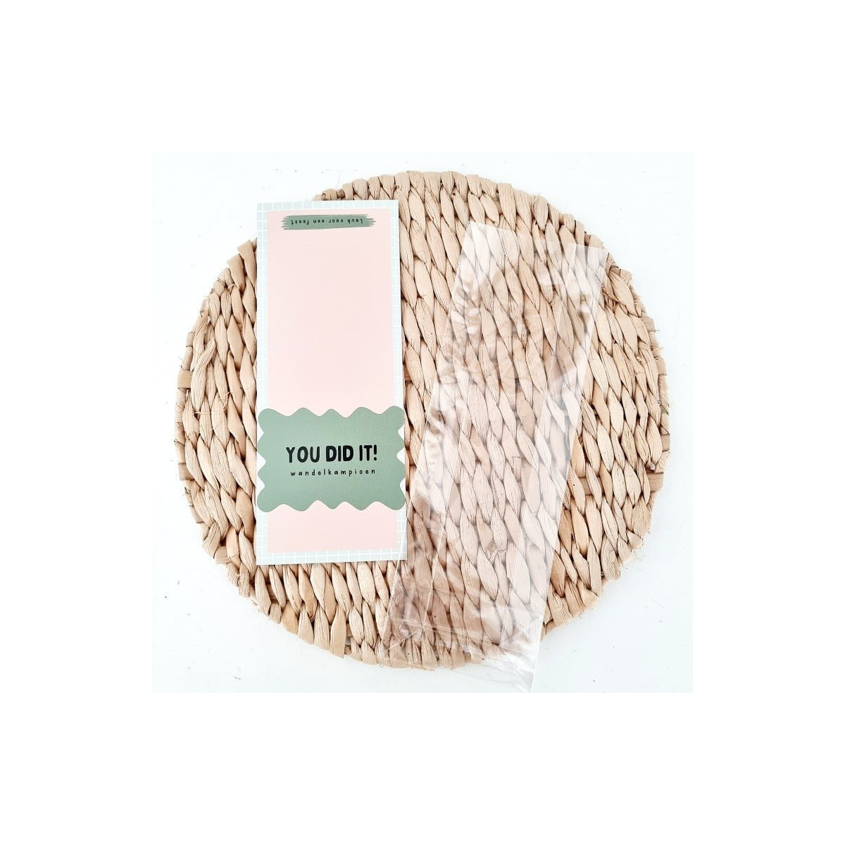 feestzakje You Did It wandelkampioen