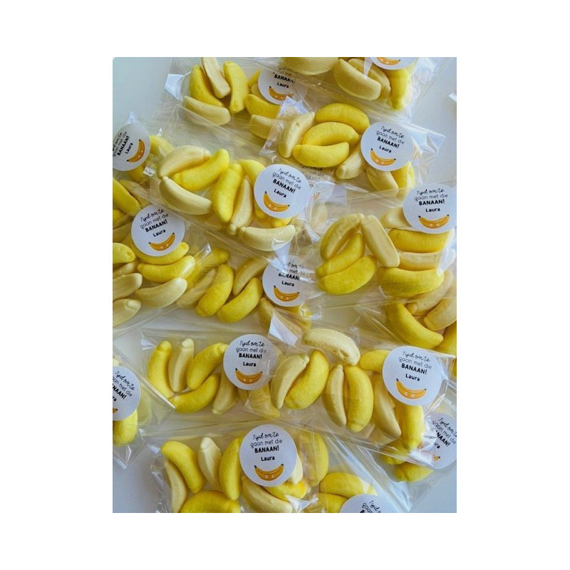 sticker tijd om te gaan banaan