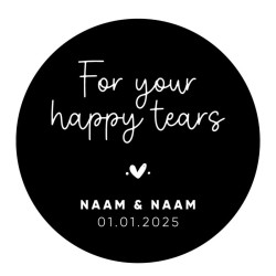 gepersonaliseerd happy tears