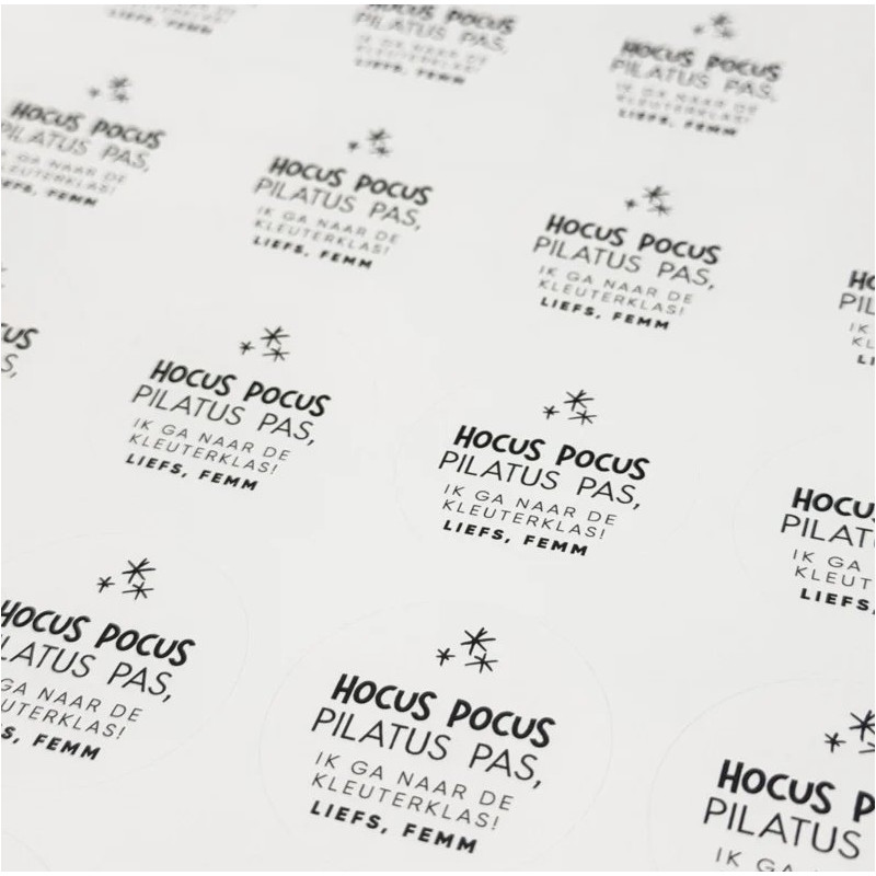 gepersonaliseerd hocus pocus