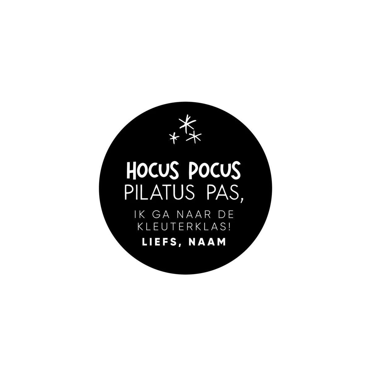 gepersonaliseerd hocus pocus