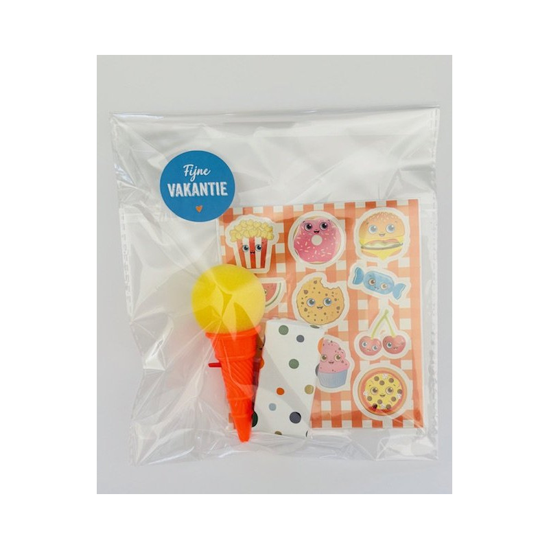 traktatie afschiet ijsje